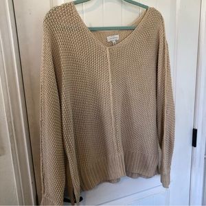 Lucky Brand Taupe Sweater